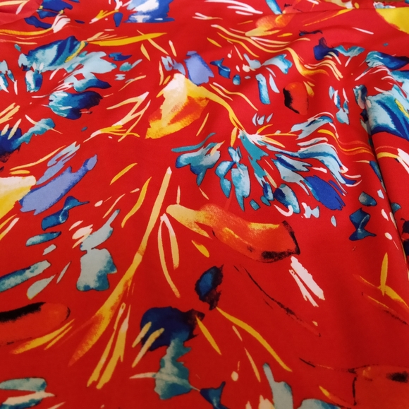 Luxology double layer old shoulder dress L - Picture 3 of 4